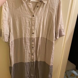 Downeast button down dress